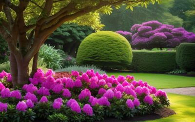 Na jaką głębokość sadzić rododendrony w ogrodzie?